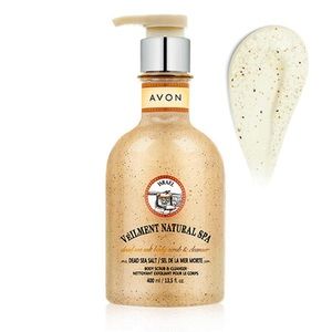 Véilment Natural Spa Dead Sea Salt Body Scrub & Cleanser sold by Avon